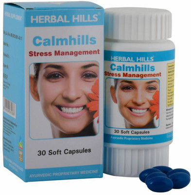 Herbal Hills Calmhills 30 Capsule - Pack of 10(500 mg)