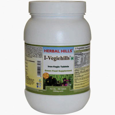 

Herbal Hills I-Vegiehills - Value Pack 900 Tablets (Pack of 2)(900 No)