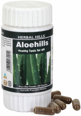 

Herbal Hills Aloehills 60 Capsule (Pack of 2)(400 mg)