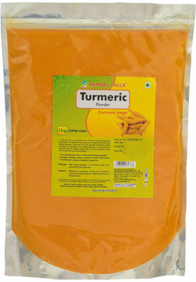 

Herbal Hills Herbal Hills Turmeric Powder - 1 kg pack Natural and Pure Haldi (Curcuma Longa) Powder - Anti-Inflammatory(1 kg)