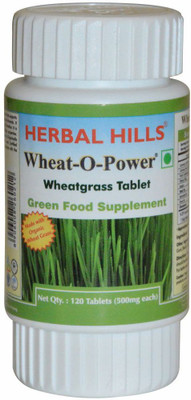 

Herbal Hills Wheat-O-Power 120 Tablets (Pack of 2)(120 No)