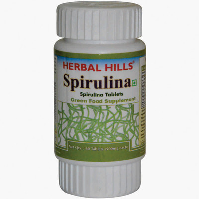 

Herbal Hills Spirulina 60 Tablets (Pack of 2)(60 No)