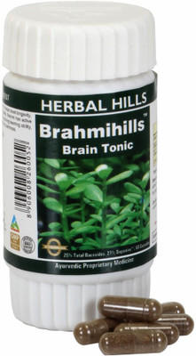 

Herbal Hills Brahmihills - 60 Capsules (Pack of 10)(300 mg)
