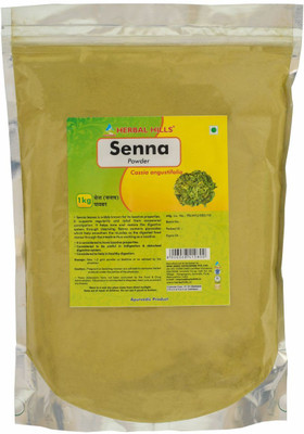

Herbal Hills Senna Powder - 1 kg powder - Pack of 5 - Senna Leaves Powder(1 kg)