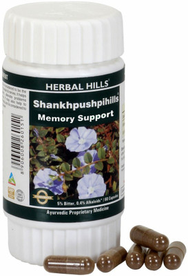 

Herbal Hills Shankhpushpihills 60 Capsules (Pack of 4)(240 mg)