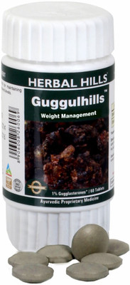 

Herbal Hills Guggulhills 60 Tablets (Pack of 4)(300 mg)