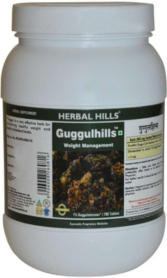 

Herbal Hills Guggulhills - Value Pack 700 Tablets (Pack of 4)(500 mg)