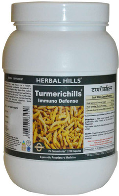 

Herbal Hills Turmerichills - Value Pack 700 Capsule (Pack of 2)(300 mg)