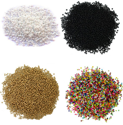 

Embroiderymaterial SB07335 Seed Beads Combo for Embroidery, Craft & Jewellery Making (50 gm each color)