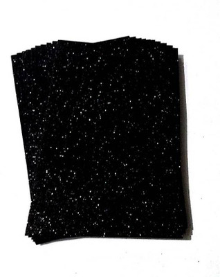 

Swarup GLITTER FOAM SHEETS A4 SIZE BLACK COLOUR (PACK OF 10)