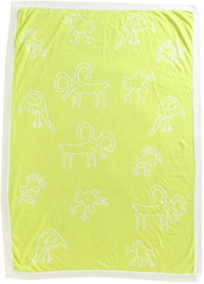 

Pebbles Printed  Baby Sleep Sack(Cotton, White & Yellow