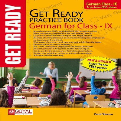 GET READY PRACTICE BOOK GERMAN FOR CLASS- IX Paperback(German, Goyal Publishers, Parul Sharma)