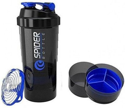 

Spider Protein shaker bottle, 550 ml, Leak proof, storage container, bpa free 550 ml Shaker(Pack of 1, Red, Green, Blue), Blue;green;red