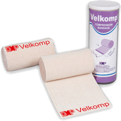 

DMP VELKOMP®( Cotton Crepe Bandage for Moderate Compression Size ( 15 Cm X 4.5 ) Crepe Bandage