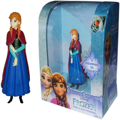 

Frozen Anna Doll Figure(Blue)