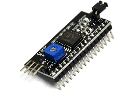 

REES52 I2C Lcd Display Iic I2C Serial Interface Board Module Lcd 1602 Address Changeable Electronic Components Electronic Hobby Kit