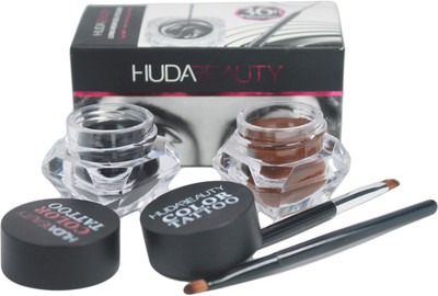 

Huda Beauty LONG- WEAR GEL EYELINER [ BLACK & BROWN ] 9 g(MULTI)