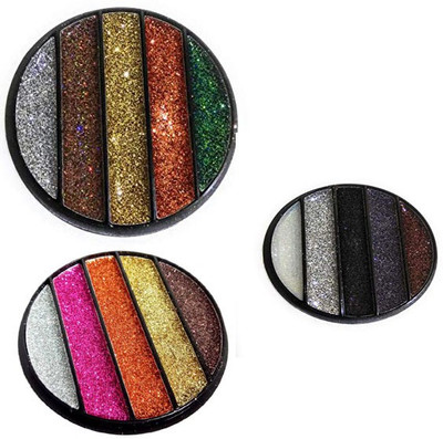 

Blushia Combo Of 3 Multi-Shades Glitter Eye Shadow 3.4 g(Multicolor)