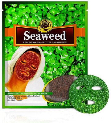 

Mond'sub Rose Seed Seaweed Facial Mask(84 G) Pack Of 6(84 g)