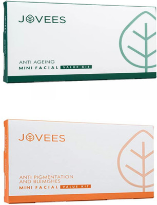

Jovees Anti Ageing, & Anti pigmentation and blemishes , Mini Facial Value Kit. 126 g(Set of 2)
