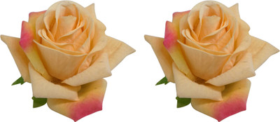 

Bueno Flower Hair Clips For Women And Girls, Party Wear Use Hair Clips, Set Of 2, Pack Of 1 Hair Clip(Orange)