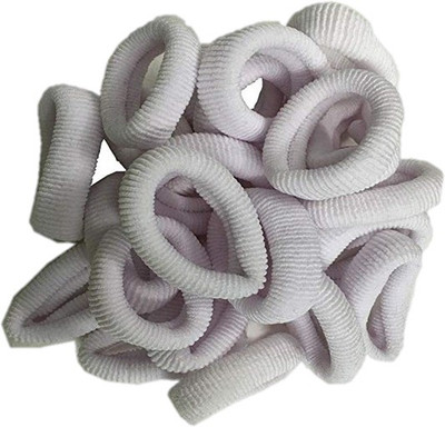 

VANKAB 100 Pcs White Rubber Band(White)