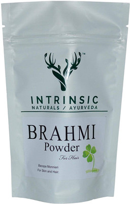 

Intrinsic Brahmi Powder For Hair Organic Natural Herbal For Hair Cleanser - 70 Gram(70 g)
