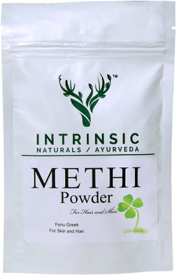 

Intrinsic Methi Dana Hair Powder Natural Herbal Fenugreek Seeds for Long Shiny Hairs (70 Gram)(70 g)