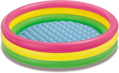 

SS INTERNATIONAL 3ft Glow Baby Swimming Inflatable Pool Inflatable Pool Accessory(Multicolor)