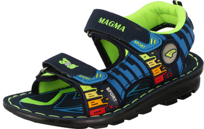 

GD Boys & Girls Velcro Sports Sandals(Dark Blue, Navy blue