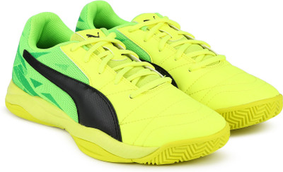 

Puma Boys & Girls Lace Running Shoes(Green, Black
