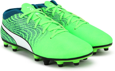 

Puma Boys & Girls Lace Football Shoes(Green, Green white deep lagoon;10455703