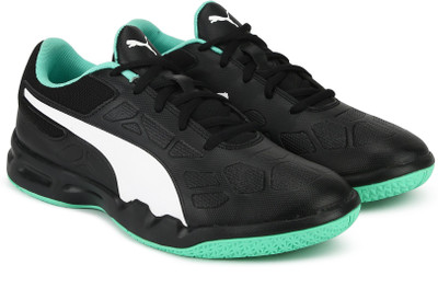 

Puma Boys & Girls Lace Running Shoes(Black, White