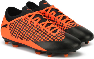 

Puma Boys & Girls Lace Football Shoes(Black