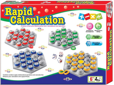 

Gaurav Shopo Annie Rapid Calculation, Multi Color(Multicolor)