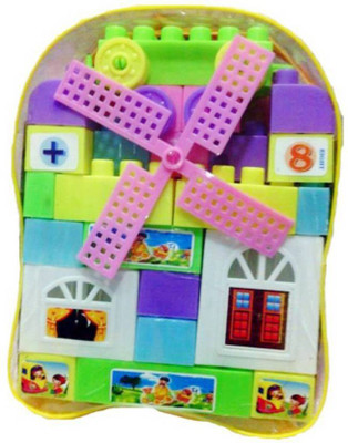

Azad Industries Kids Plastic Blocks Toy(Multicolor)