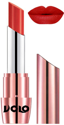 

Volo Perfect Creamy with Matte Lipsticks, No more dry lips(Orange,)