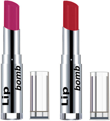 

Color Fever Creamy Matte Lipstick(Set Of 2 pcs)20-22(Plum, Dark Red)