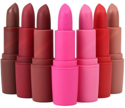 

FIt Beauty Rose Proffessional multicolor lipsticks (pack of 7)(multicolor)