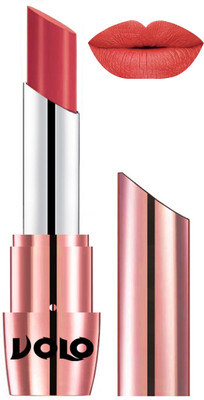 

Volo Perfect Creamy with Matte Lipsticks, No more dry lips(Peach,)