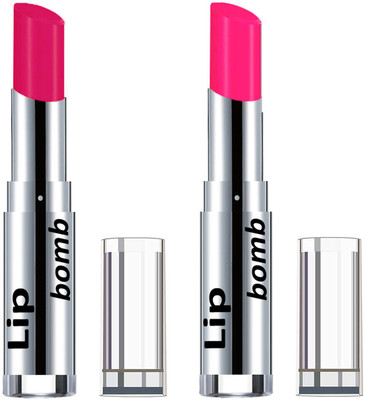 

Color Fever Creamy Matte Lipstick(Set Of 2 pcs)24-27(Pink, Neon Pink)