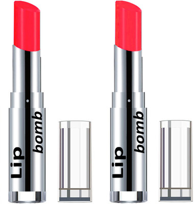 

Color Fever Creamy Matte Lipstick(Set Of 2 pcs)28-30(Neon Orange, Neon Orange)