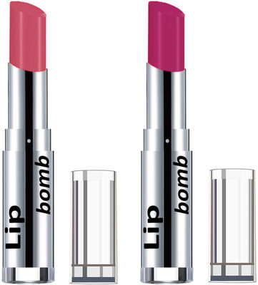 

Color Fever Creamy Matte Lipstick(Set Of 2 pcs)09-20(Peach, Plum)