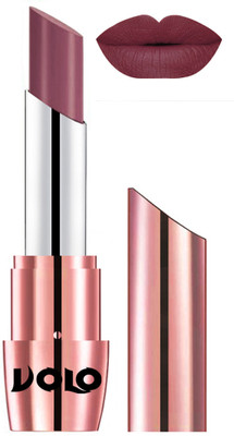 

Volo Perfect Creamy with Matte Lipsticks, No more dry lips(Plum,)
