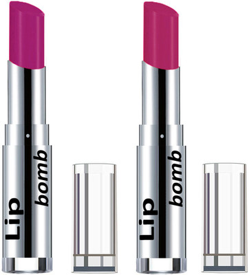 

Color Fever Creamy Matte Lipstick(Set Of 2 pcs)16-20(Purple, Plum)