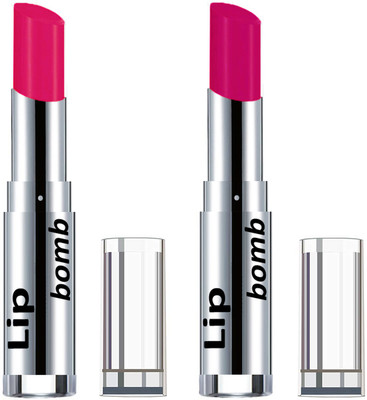 

Color Fever Creamy Matte Lipstick(Set Of 2 pcs)24-25(Pink, Magenta)