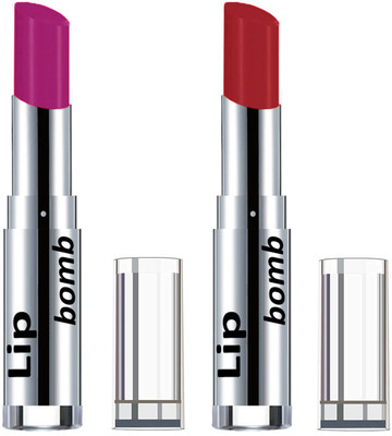 

Color Fever Creamy Matte Lipstick(Set Of 2 pcs)16-21(Purple, Maroon)