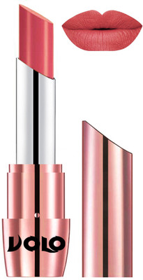 

Volo Perfect Creamy with Matte Lipsticks, No more dry lips(Dark Peach,)