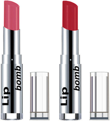 

Color Fever Creamy Matte Lipstick(Set Of 2 pcs)09-17(Peach, Brick Orange)