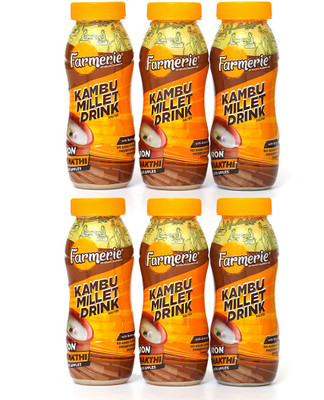 

Farmerie Kambu Millet drink 200ml pack of 6 Ready to drink 200 g(Pack of 6)